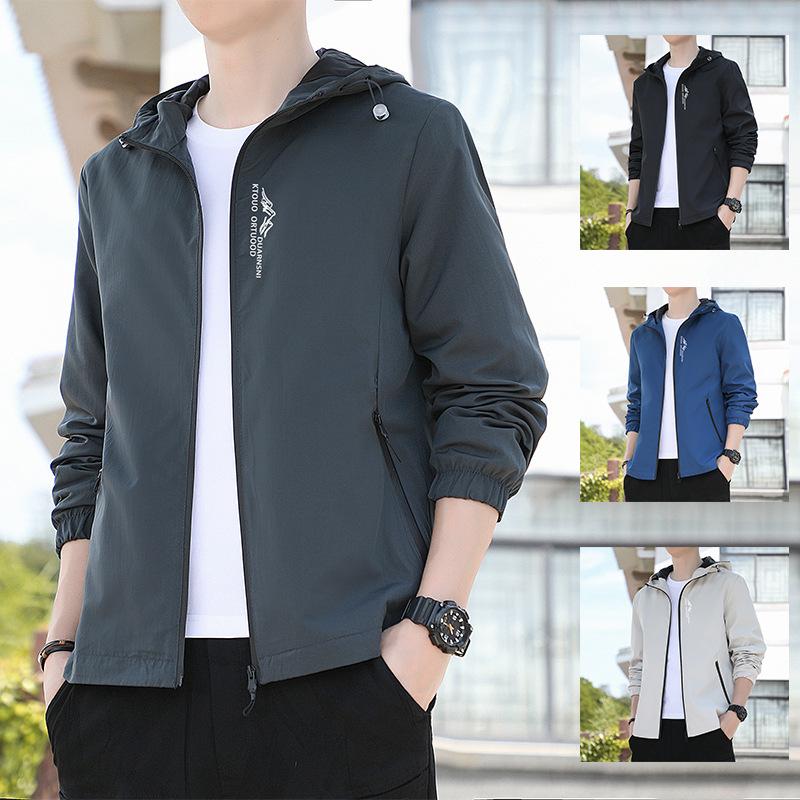 Jacket Men's Color Blocking 2025 Autumn and Winter New Men's Youth Windproof Fashion Casual Top Jacket Trend