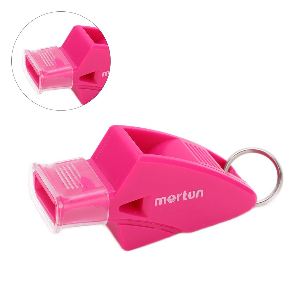 Whistle Competition Whistle E with Lanyard and Storage Box for Coaches Referees and KidsRose Red