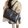Women's Large-Capacity Retro Tote Bag - Versatile, Casual, Single Shoulder, Underarm Design for Autumn & Winter 2025 Work Commute.