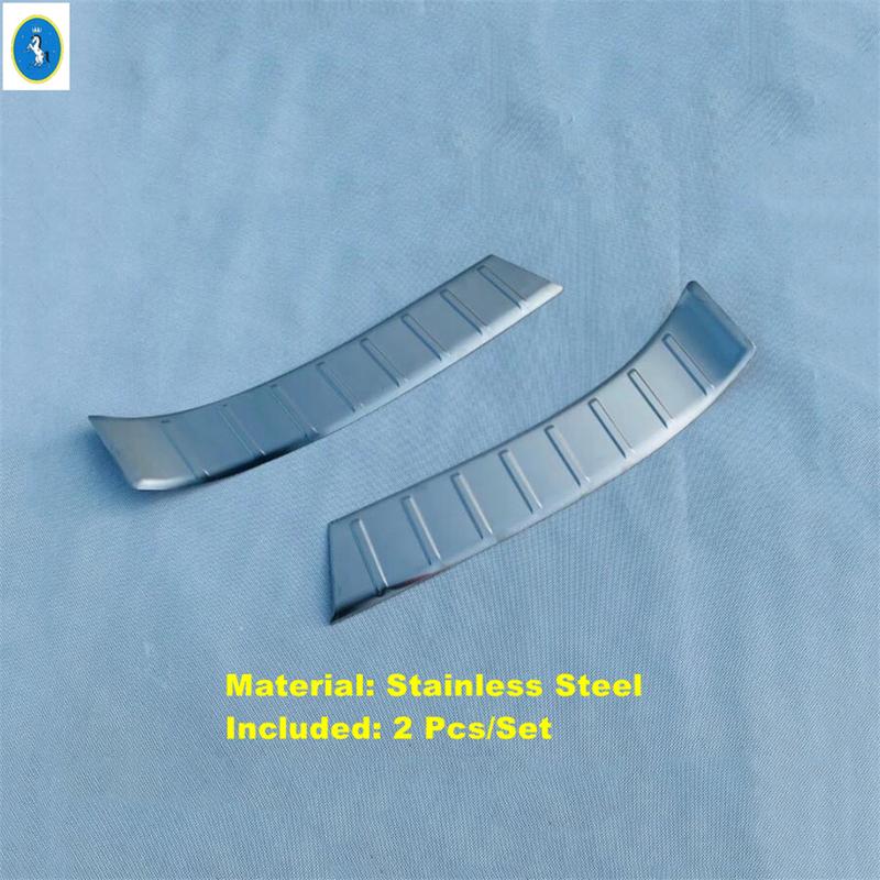 Nerezová ocel Auto Zadní Dveře kufru Nárazník Prahová Deska Ochranný Kryt Příslušenství Pro Nissan Qashqai J12   2024