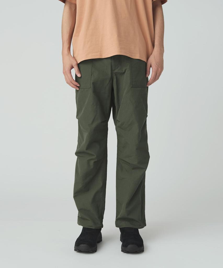 TAKIBI Ripstop Pants Pants Long Pants OLIVE L [Snow Peak] PA-25AU006 Men's Women's