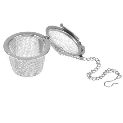 5cm Stainless Steel Tea Infuser Locking Spice Tea Strainer Reusable Mesh Tea Ball Filter Loose Tea Spice Strainer
