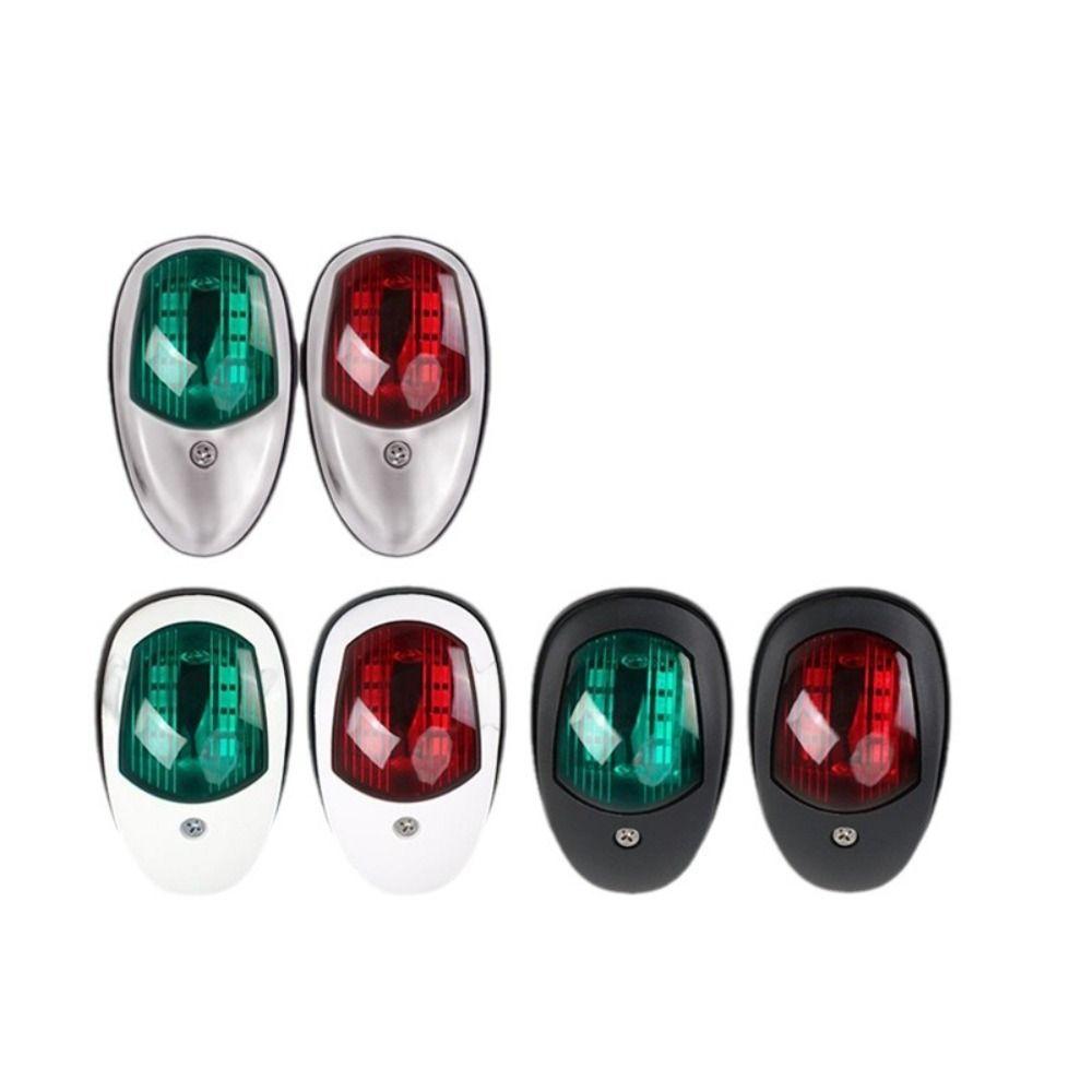 Yacht Marine Sailing Light 12V Red Green Sidelight Universal Navigation Signal Light