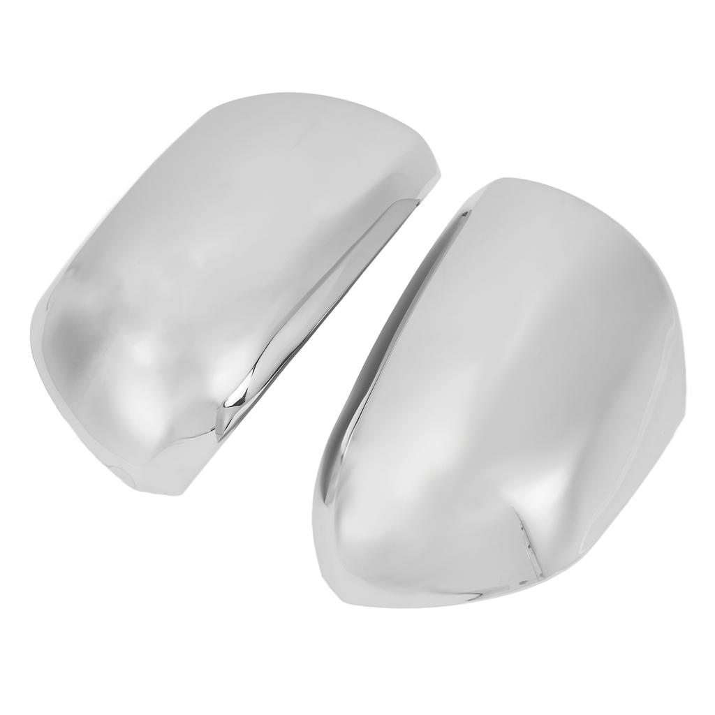 2 Pcs Car Door Mirror Cover ABS Auto Exterior Decorative Accessories Replacement for Sienna 2010‑2018