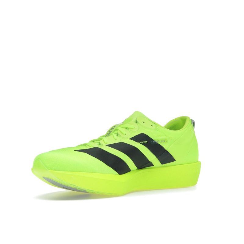 Adidas Adizero Adios 9 Lucid Lemon Black Men Sneakers Green Core-Black Halo-Silver IH5066