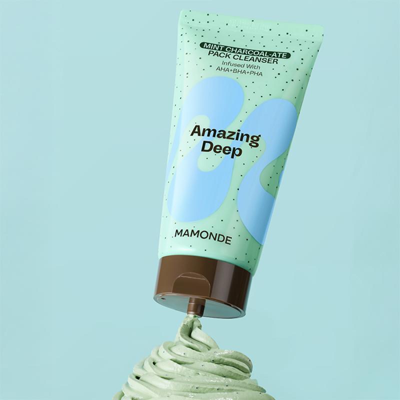 Mamonde Erstaunlicher Deep Mint Charcoal-ate Pack Cleanser 135g