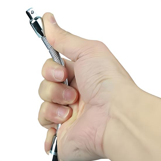 1/3Pcs Flexible Shaft Extension Bar 3/8" 1/4" 1/2" Drive Bendable Socket Wrench Extender