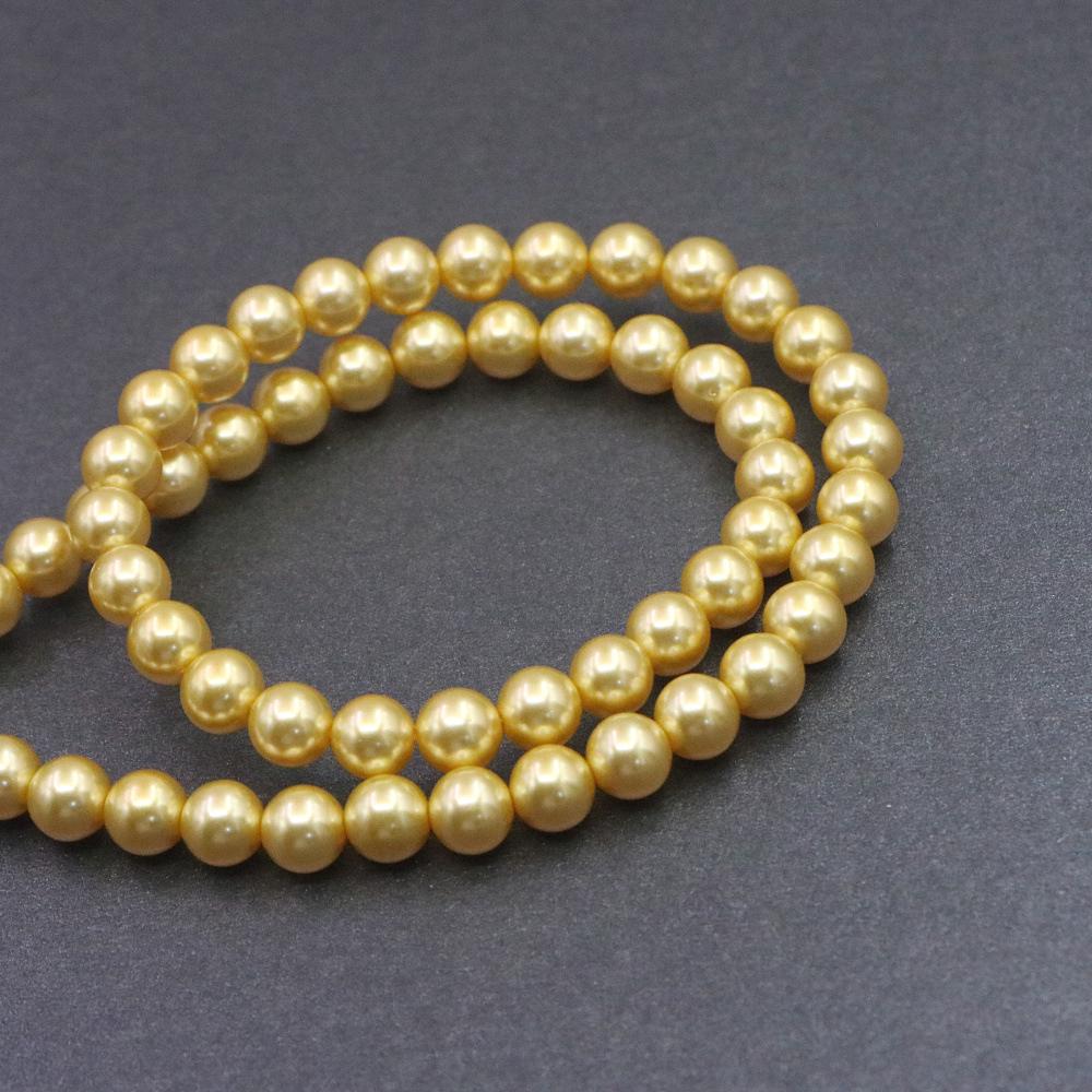 

Элегантное колье-чокер из искусственного жемчуга с хрустальной застежкой - Идеальный подарок для женщины, девушки или мамы 6mm Bead, 45cm Length