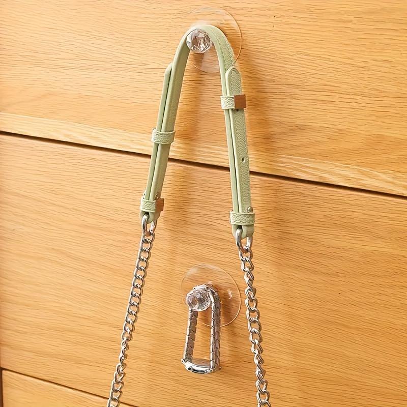 20Pcs Self-adhesive Acrylic Drawer Hook Without Drilling, Modern Plastic Handle for Wardrobes, Furniture, Bathroom Accessories