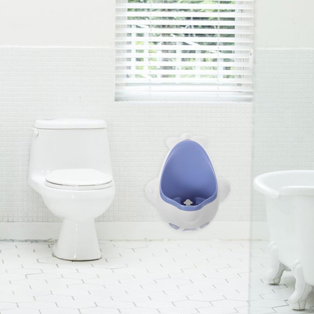 MERRYHAPY Wall-Mounted Boys Potty Training Urinal Portable Boy Girl Urinal for Boy Girl Fun Design with Moderate Capacity Easy to Clean Space-Saving