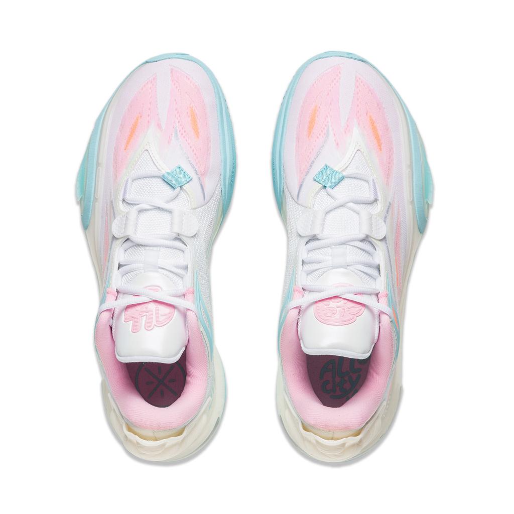 Li-Ning Wade All City 11 V2 Family Love Men Sneakers Pink White Blue ABAT053-7
