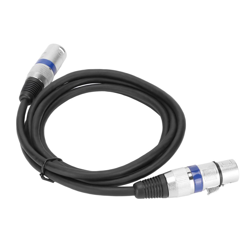 XLR Stecker auf Buchse Mikrofonkabel Verlustfrei Rauscharm 3-Pin XLR Stecker auf XLR Buchse Kabel für Mikrofone Lautsprecher
