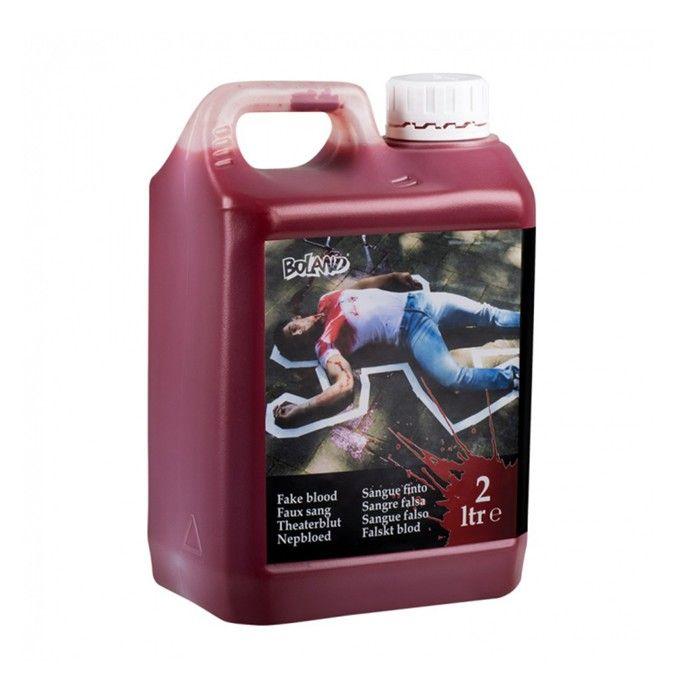 BIDONE JERRYCAN SANG ARTIFICIALE 2L ROSSO rosso
