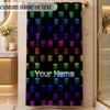 Beach TowelMonster Energy Custom Name Text Personalized Soft Towel for Beach Pool Indoor Home Decor Gift