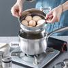 ZISIZ 16cm 304 Stainless Steel Milk Steamer Pot