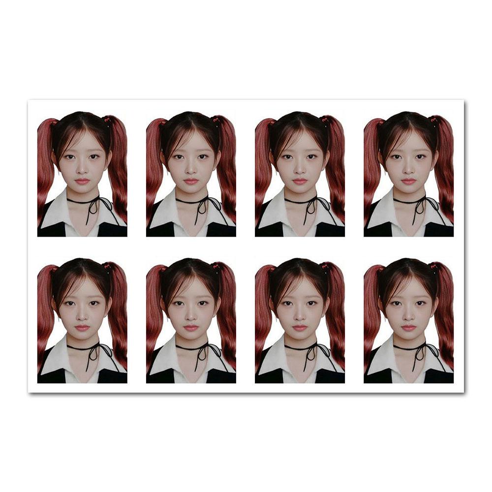 IVE Photo Kit: 1-inch Merchandise Photos from THE 1ST WORLD TOUR ID Collection