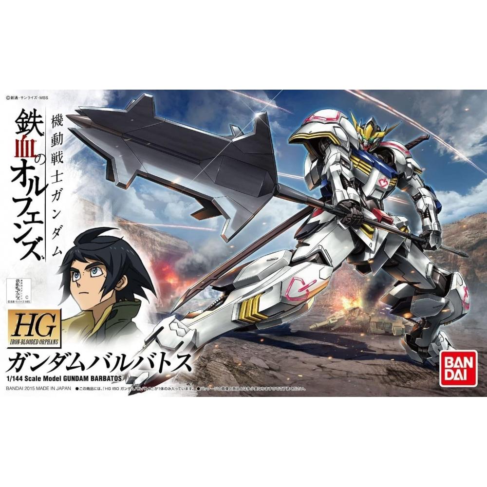 Bandai Spirits Hg Mobile Suit Gundam Iron Blooded Orphans Gundam Barbatos 1 144 Skala Farbcodiert Kunststoffmodell Gundam Barbatos