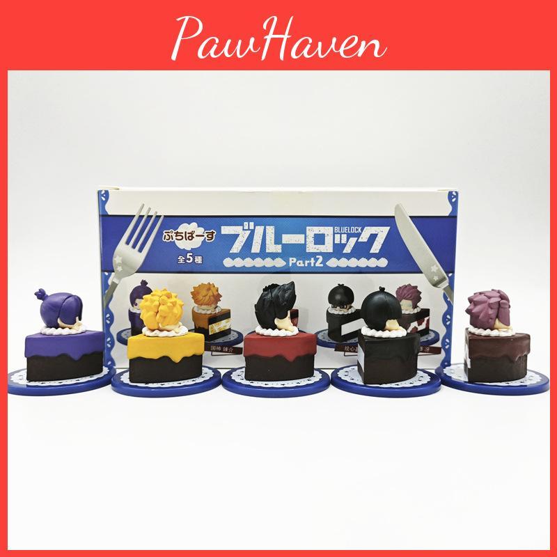 Adorable Blue Prison Cake Series 2 Blind Box Figurines Of Sae Itoshi And Rei Oikawa
