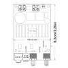 Placă amplificator audio digitală 3116 100W Subwoofer Mini Amplificator Eficiență ridicată Zgomot redus Pentru difuzoare DIY Sisteme audio
