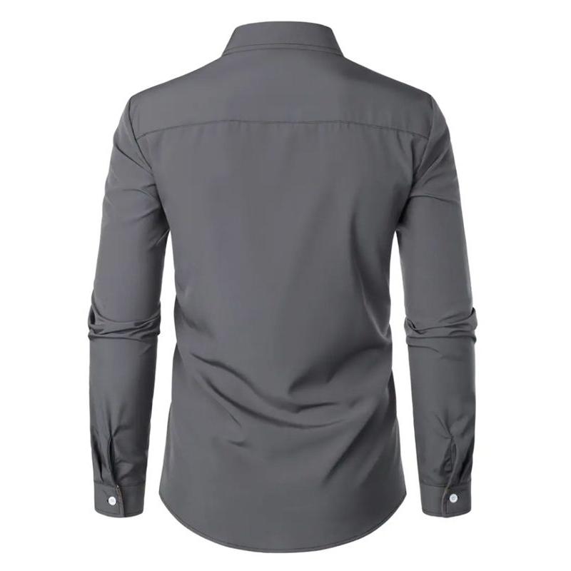 Men's Shirt Casual Shirt Button Up Shirt Long Sleeve Daily Clothing
