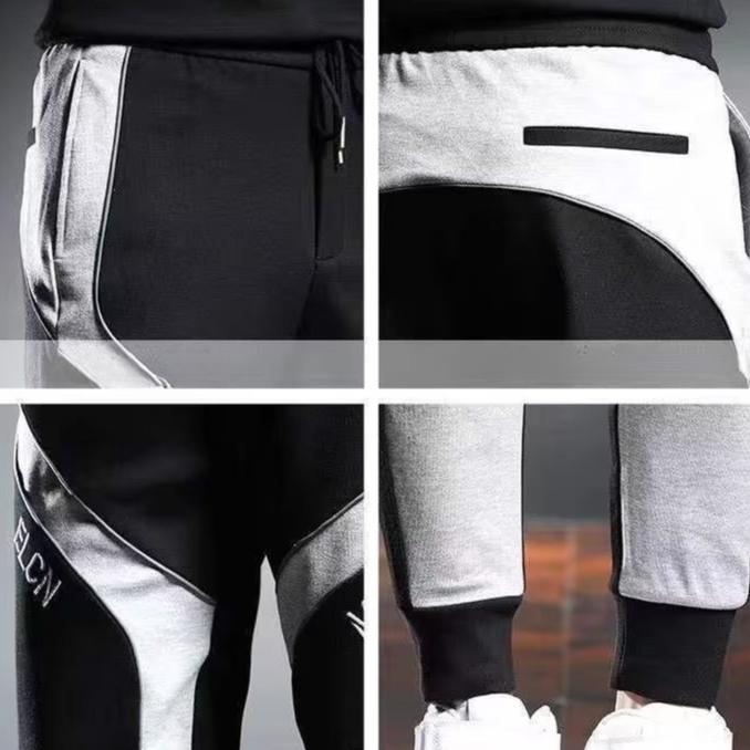 Trousers Harem Autumn Winter Pluhs Warm Sweatpants for Men Fashion Graphic Man Sports Pants Comfortable Streetwear Fleece Pants