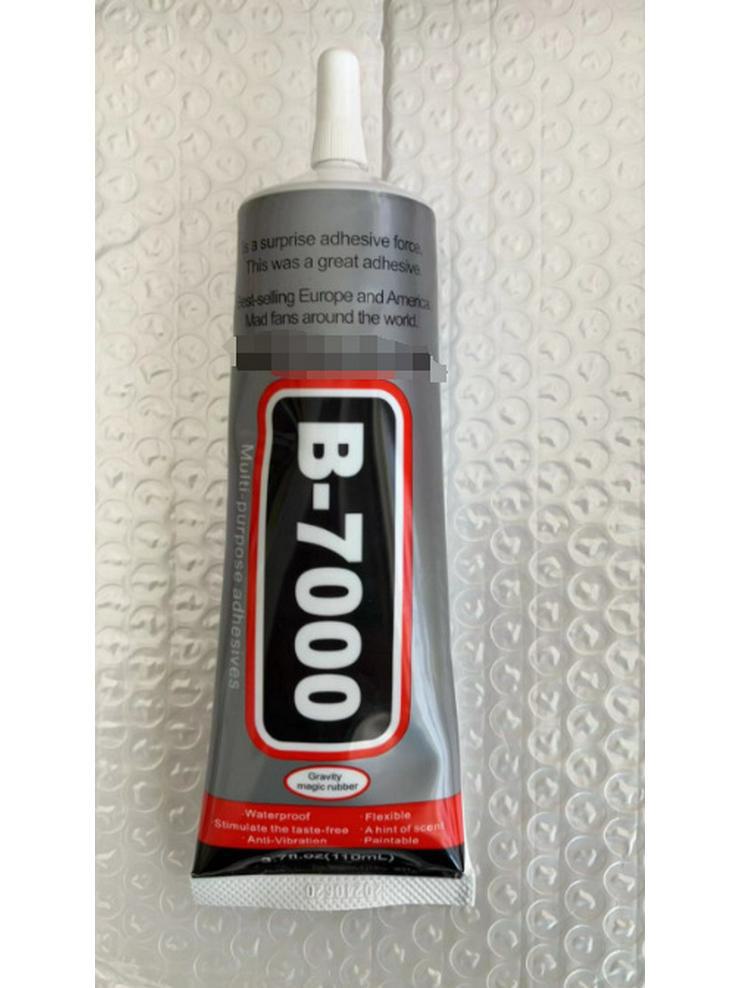 B7000 Strong Transparent Glue for DIY Jewelry, Mobile Frame Repair, and Sticky Diamonds