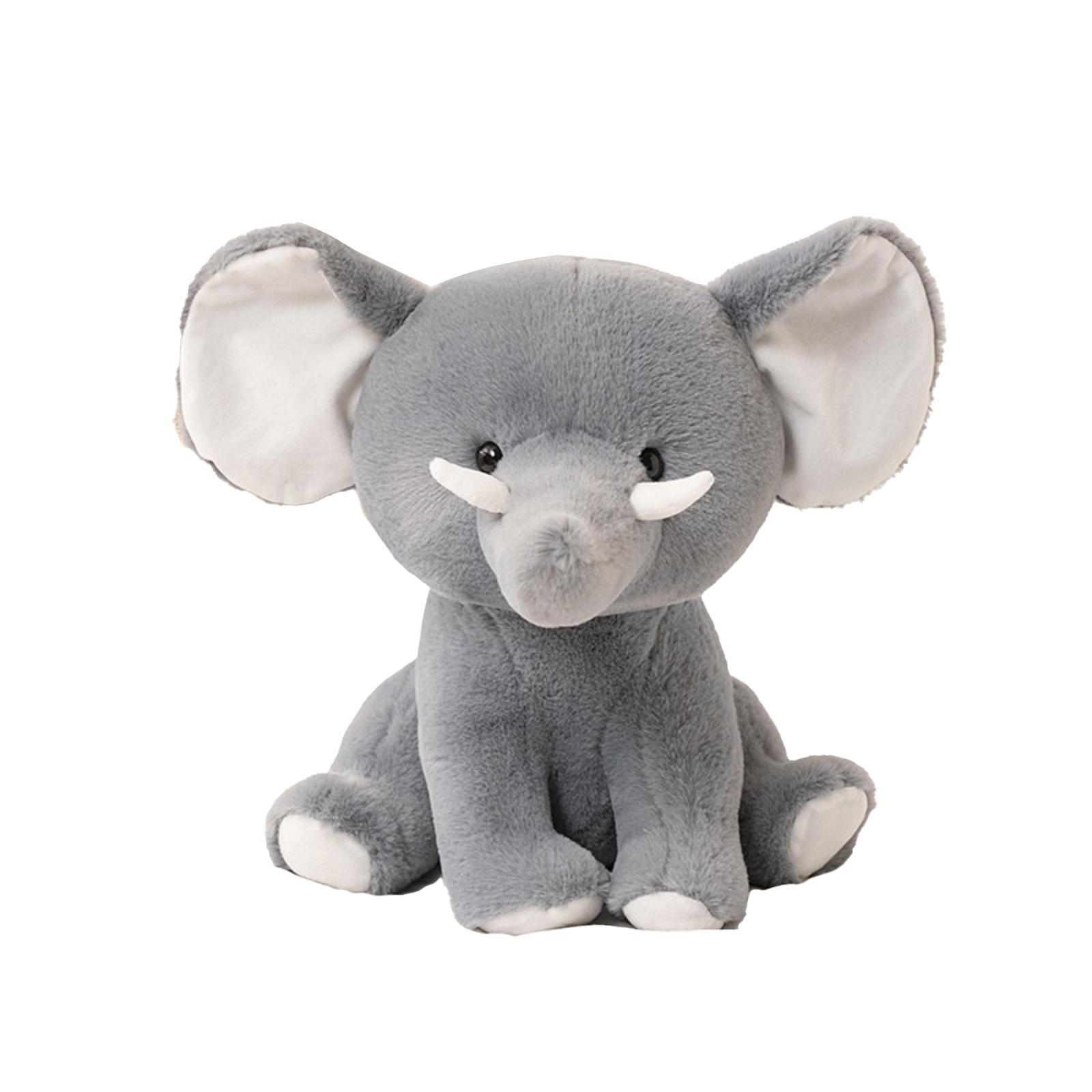 

Милая и милая плюшевая игрушка-слон с зубками One Size