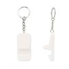 Portable Keychain Cell Phone Mini Stand Outdoor Travel PVC Phone Stand for All Cell Phone