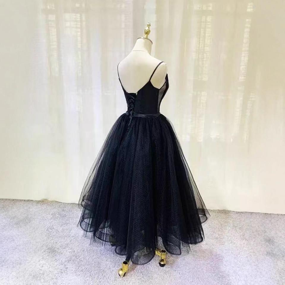 Vocal Bel Canto Student Exam Art Exam Evening Dress Female Performance Dance ** Singing Performance Dress Black Long Troupe