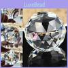 Clear Crystal Cut Sphere 50mm Faceted Gazing Ball Prisms Suncatcher Decor Home