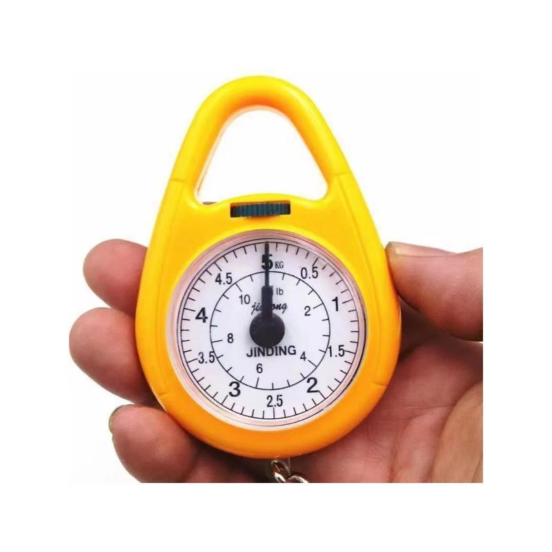 Federwaage Haushalt Tragbar Multifunktion 5kg Tragbare Waage Einkaufswaage Taschenwaage Mini Expresswaage