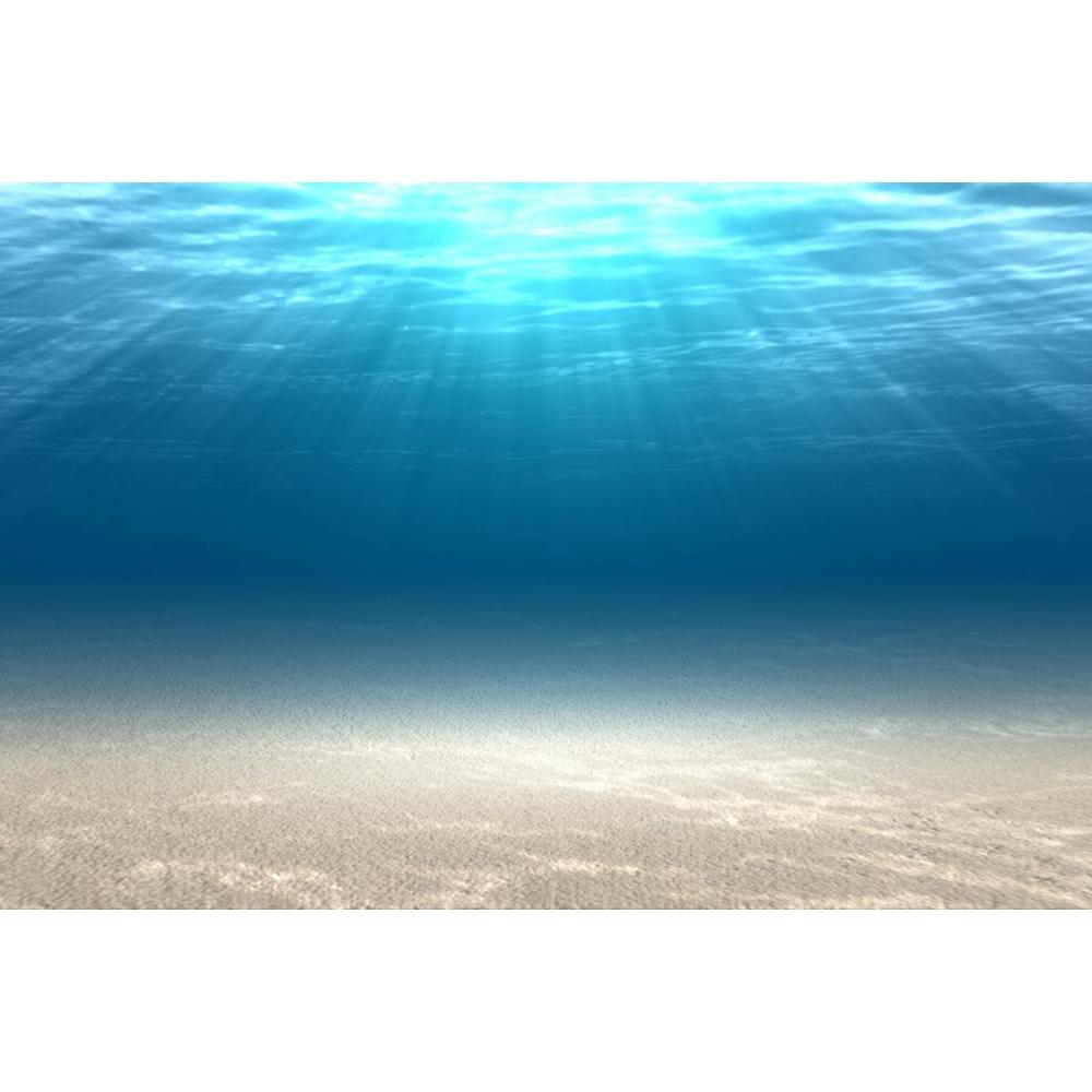 Подводный мир Морское дно Фон для Фотосъемки Летний Океан Подводный Аквариум Рыбы Кораллы Детский Портрет Фото Фон Студия Viny 90x60cm