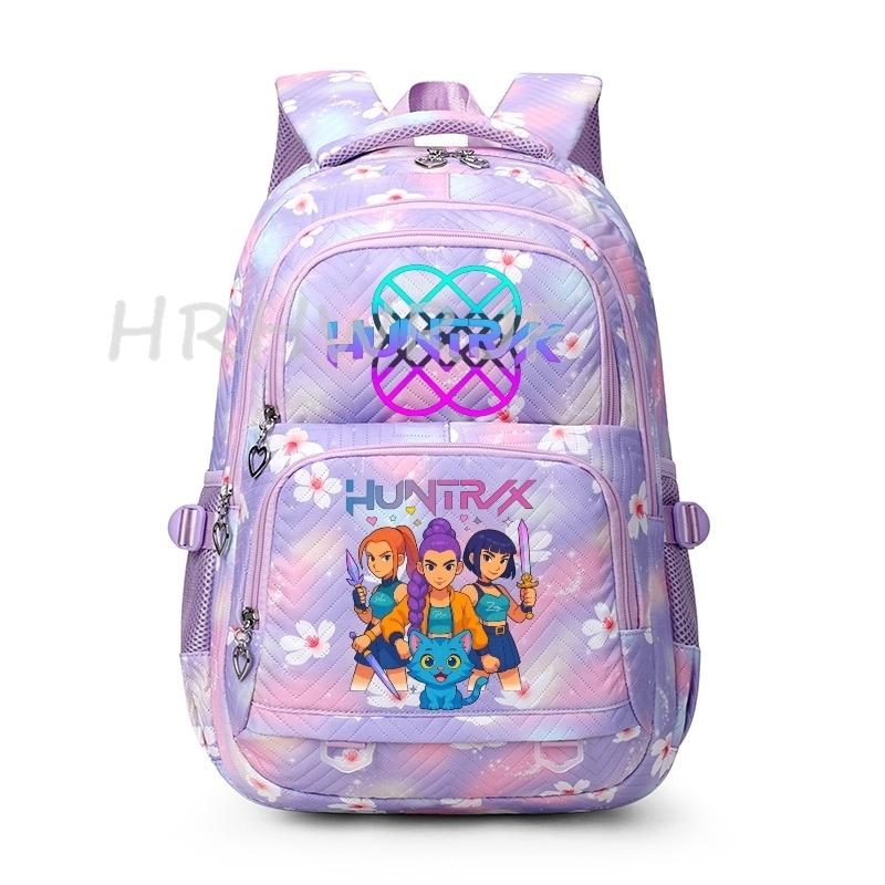 K-pop Demon Hunters Backpack Laptop School Bags Girls Teens Book Bag Youth School Backpack Travel School Students Casual Mochila