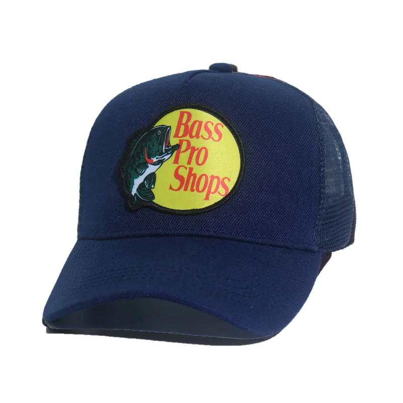 Fashion Fish Trucker Caps Men Funny Fishing Printing Hat Baseball Cap Cool Summer Unisex Mesh Net Caps