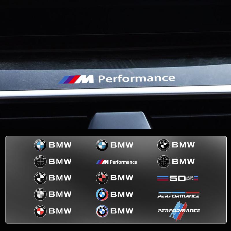 Samolepka pro dekoraci a styling interiéru vozu k 50. výročí pro BMW X1 X2 X3 X5 X4 X6 X7 M1 G30 G20 G32 G11 G12 F40 F30 F25