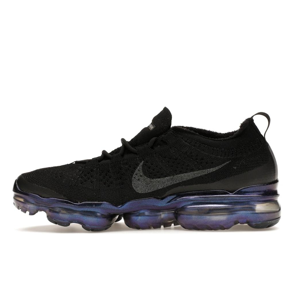 Nike Air VaporMax 2023 Flyknit Black Iridescent Women Sneakers Metallic-Silver Multi-Color FD3148-001