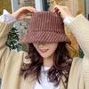 Corduroy Winter Bucket Hat for Women Girl Fashion Fishing Caps Autumn Outdoor Fisherman Hats