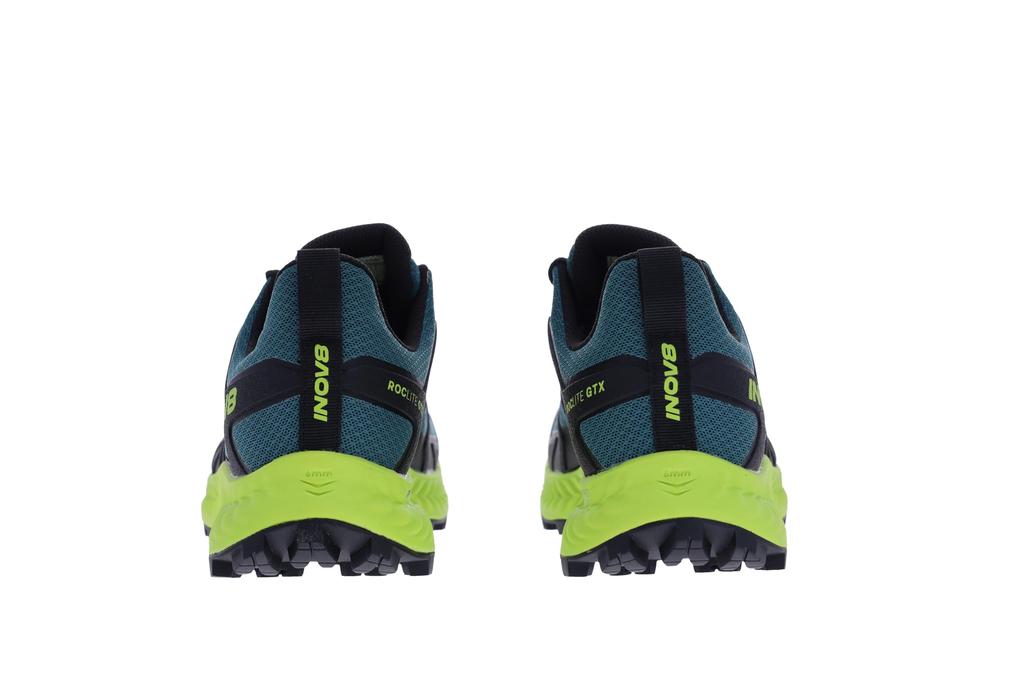 ROCLITE GTX MS Trekking Shoes for Mountaineering and META Size cm Inov-8 Hiking, Gore-Tex Waterproof, Breathable, Plate, Cushioned, Low-Cut, Men's,