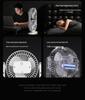 New Model 8-inch USB Rechargeable Double-headed Desktop Fan with Long Battery Life and 360° Rotation for Outdoor Camping