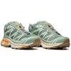 SALOMON Xt-6 Top Grain Leather Non-Slip Lightweight Low-Top Outdoor Functional Shoes Unisex Shoes Granite-Green 471481