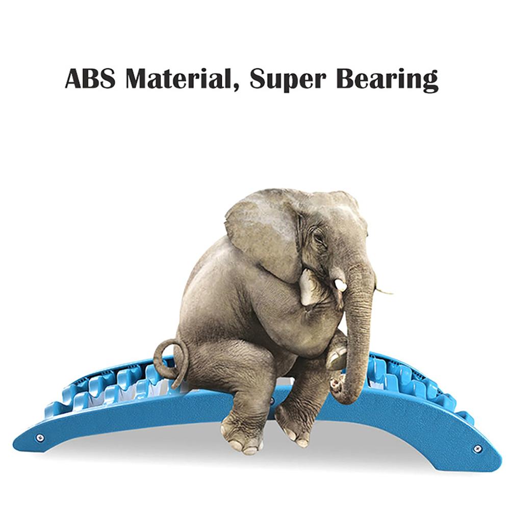 Back Massage Magic Stretcher Fitness Equipment Lumbar Stretching Correction Traction Support Massager Spine SpineSoothing Frame