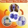 Feb.Check Valve 3/4 Inch True Union Check Valve Transparent Blue UPVC Check Valve Pipeline Check Valve One-Way Valve