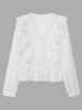 Spring/Summer 2026 Women's Elegant Puff Sleeve Ruffle Blouse