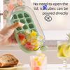 2 In 1 Ice Cube Kettle Silicone Ice Mould Tray Reusable Ice Cube Molds  Kitchen Tools