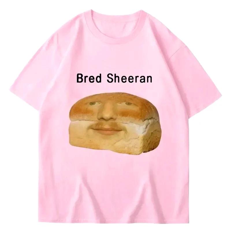 Funny Ed Sheeran Meme Print T Shirts Men Women Humor Creativity Short Sleeve Casual Soft Summer T-shirt Streetwear