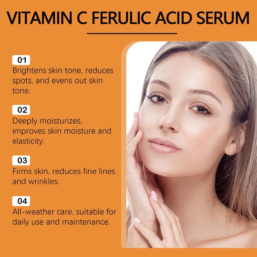 Eelhoe Vitamin C Facial Serum Hydrating Nourishing Pore Refining Radiance Elixir 50ml
