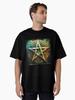 Pentangle Talisman Pentacle Pentangle Oversized T-Shirt