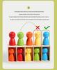 Montessori Early Education Toy for Color Recognition and Cognitive Training, Ages 3-6.