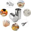 2Pcs Stainless Steel Cutlery Holder Kitchen Utensil Organizer Cooking Utensil Holder Countertop Organizer Cutlery Storage Rack