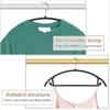 Modern Semicircular Multifunctional Plastic Clothes Hanger With Antishoulder And Nonslip Features For Home Organizing